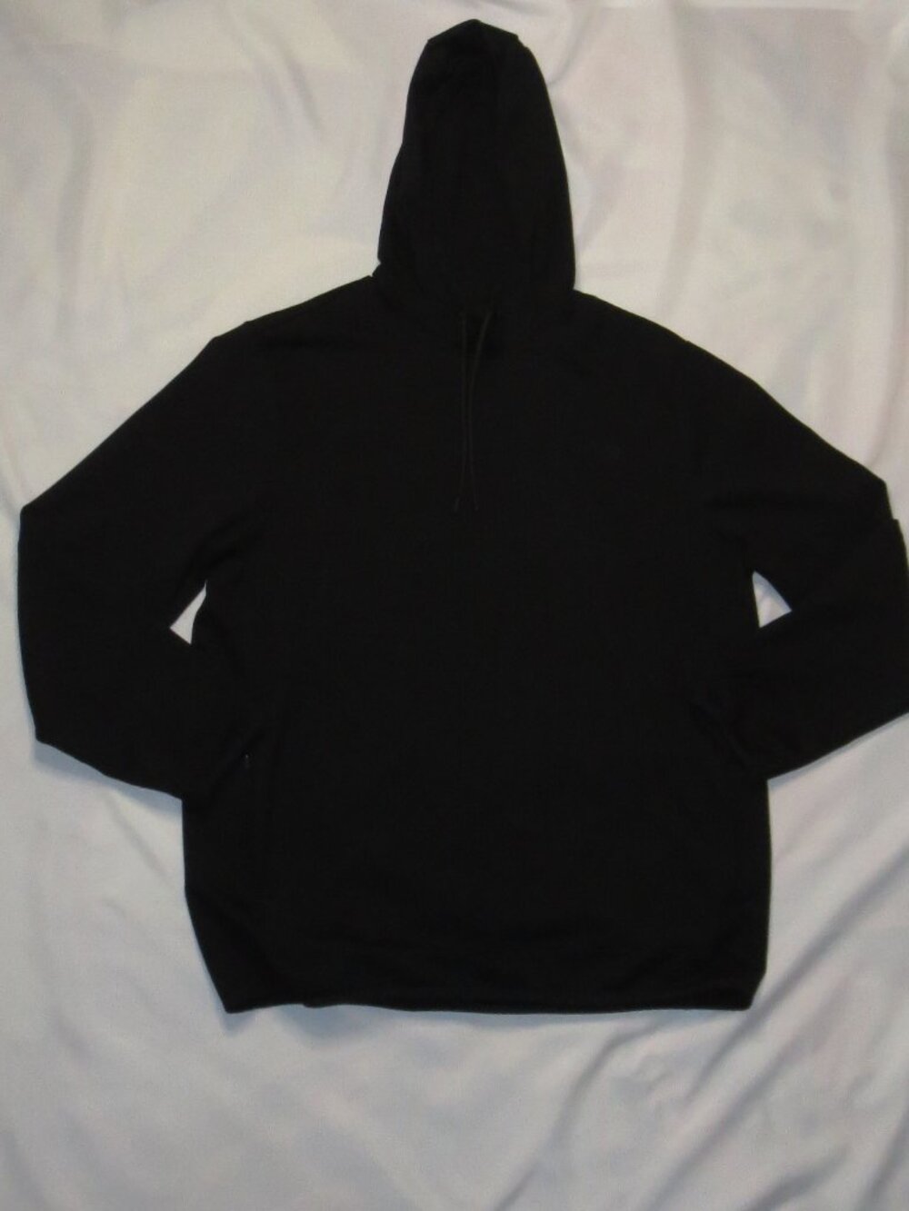 MEMBER'S MARK mens SWEATSHIRT black HOODIE soft SIZE XL